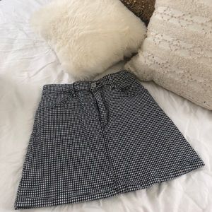 Brandy Melville Gingham skirt